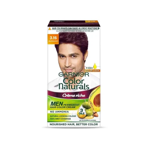 GARNIER COLOUR NATURALS MEN 3.16 BURGUNDY, 30ml + 30g