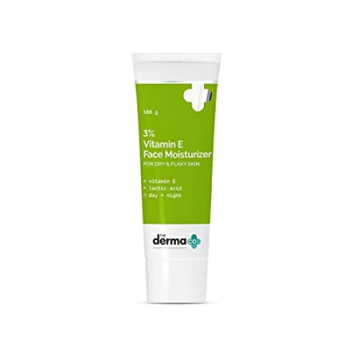 The Derma Co 3% Vitamin E Face Moisturizer With Vitamin E & Lactic Acid - 100 g