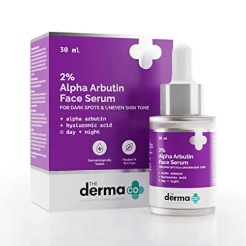 The Derma Co 2% Alpha Arbutin Face Serum - 30 ml