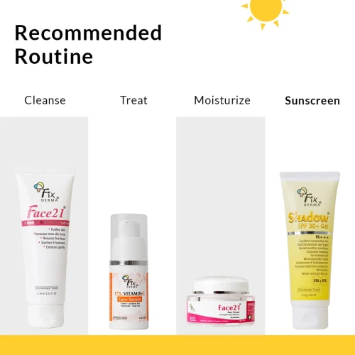 Fixderma Shadow Sunscreen SPF 30+ Cream - 75 Gm