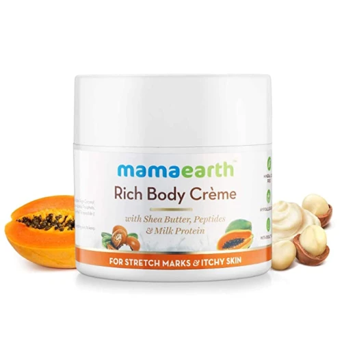 Mamaearth Rich Body Creme For Stretch Marks & Itchy Skin