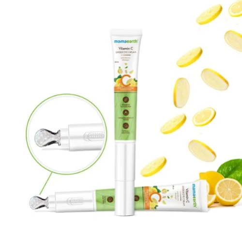 Mamaearth Vitamin C Under Eye Cream with Electric Massager 20ml