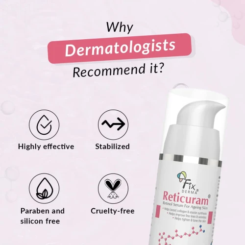 Fixderma .05% Pure Retinol Reticuram Face Serum - 15ml