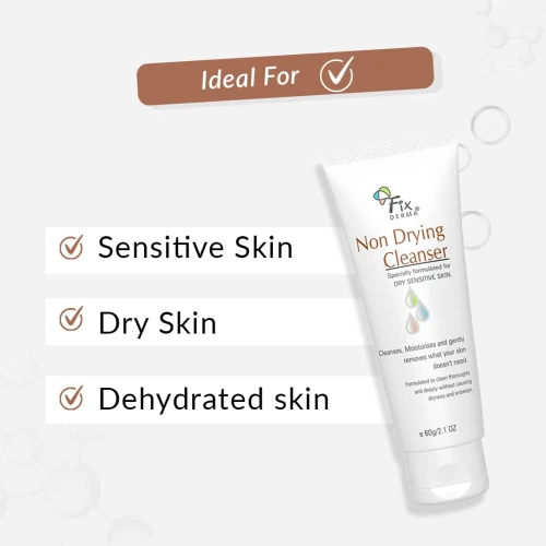 Fixderma Non Drying Cleanser - 75 gm