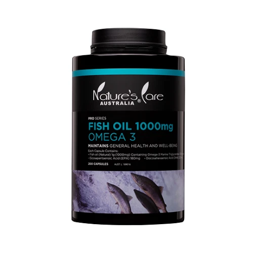 Natures Care FISH OIL 1000mg OMEGA 3