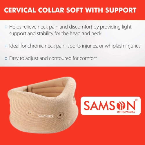 Samson Cervical Collar Soft with Support - M