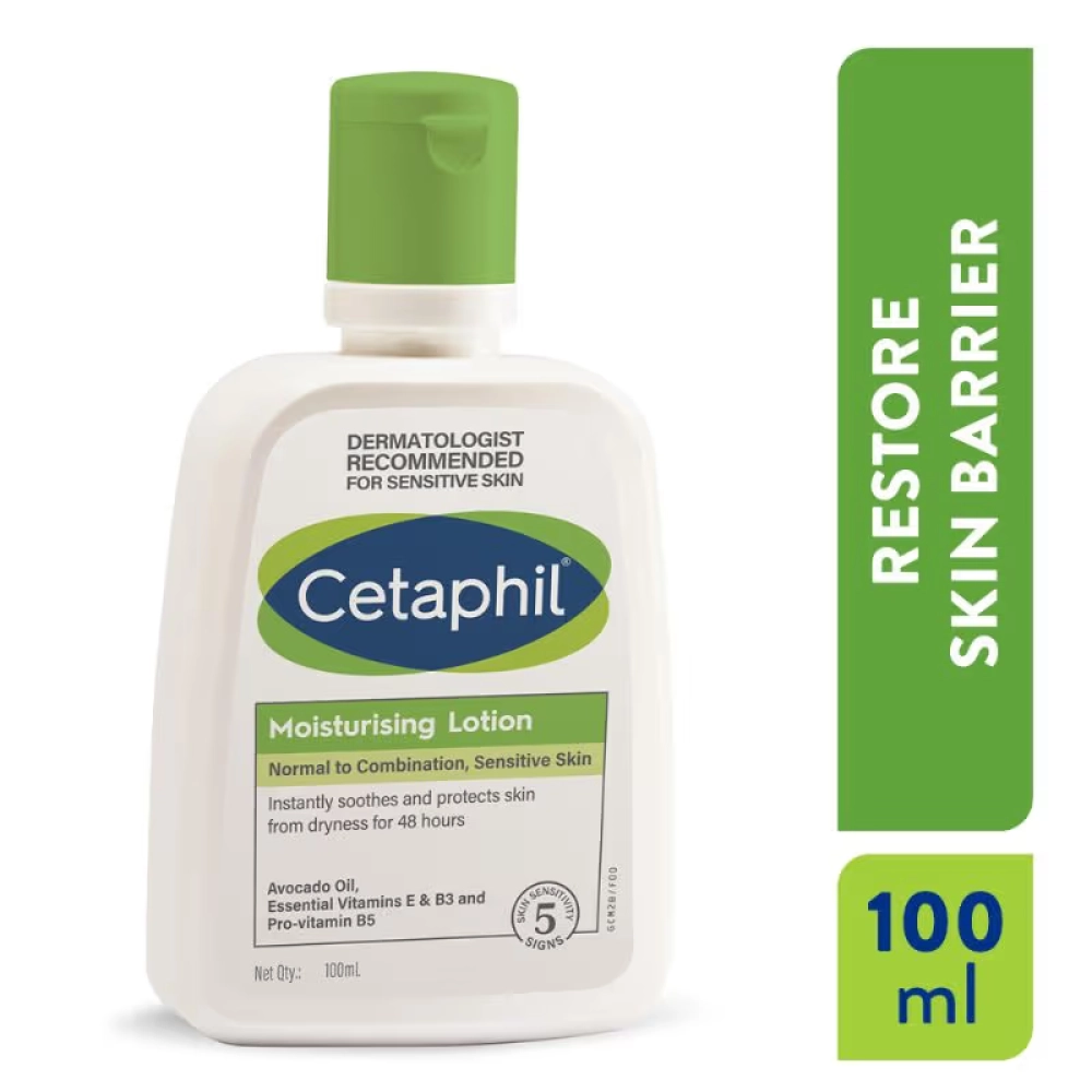 Cetaphil Moisturising Lotion for Normal to Combination, Sensitive Skin 100ml