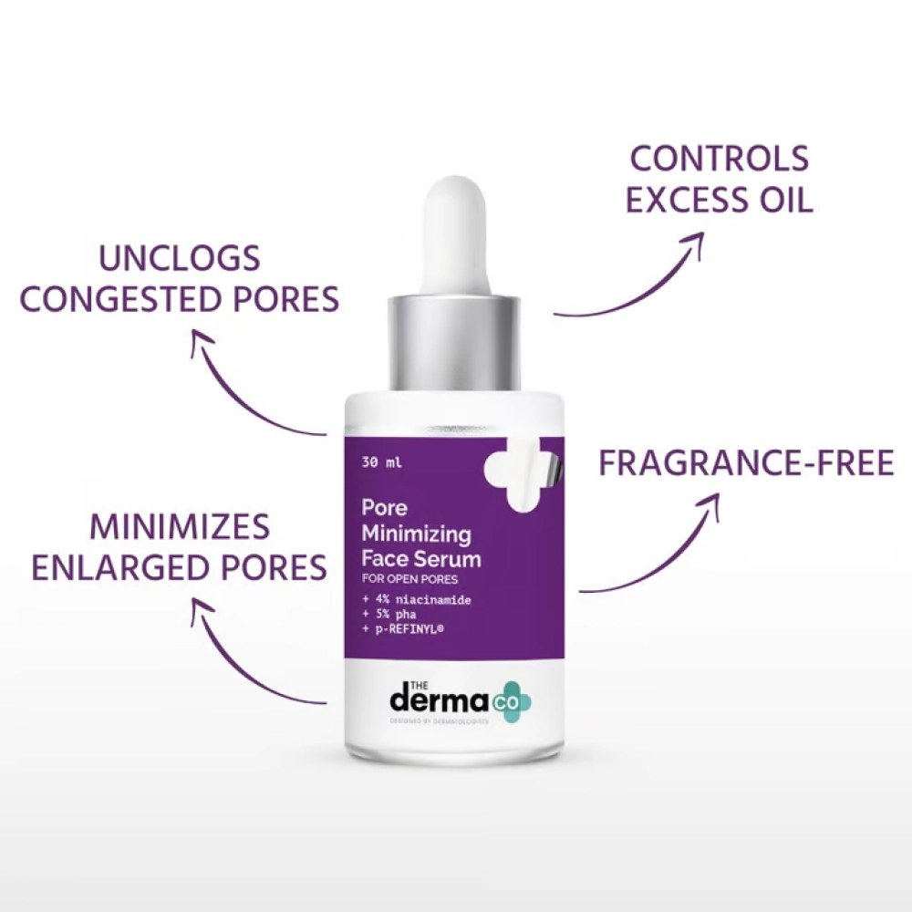 The Derma Co. Pore Minimizing Face Serum 30ml