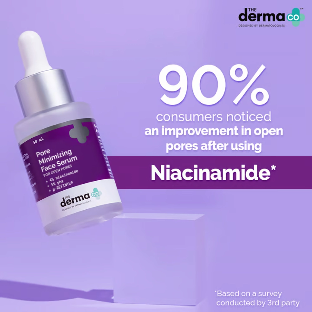 The Derma Co. Pore Minimizing Face Serum 30ml