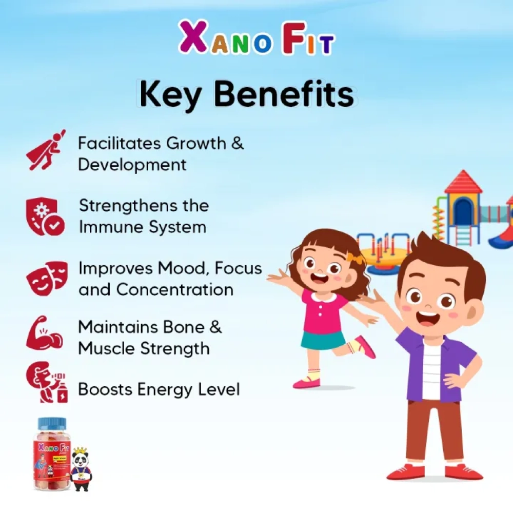 Xano Fit Multivitamin Gummies – Junior