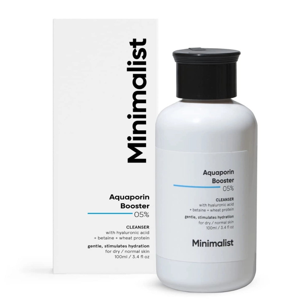 Minimalist Aquaporin Booster 05% Cleanser 100ml