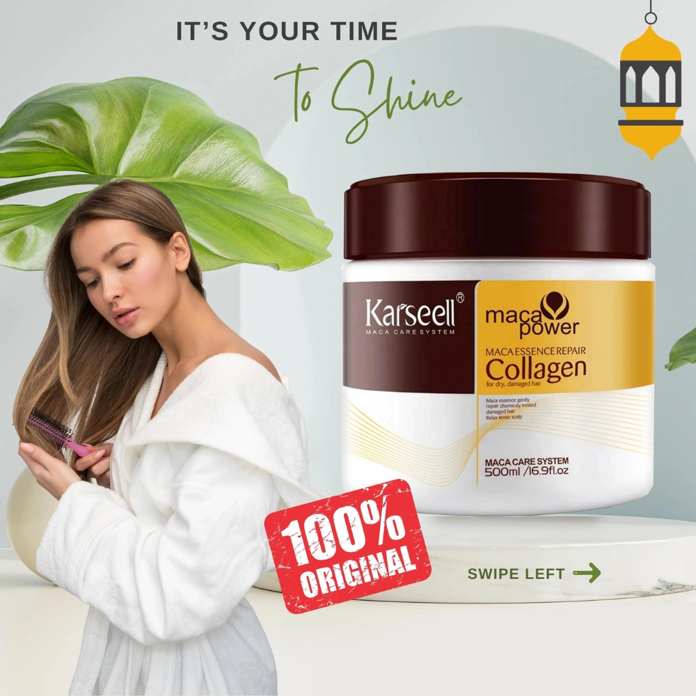 Karseell Collagen Hair Treatment Mask For All Hair Type - 500ml