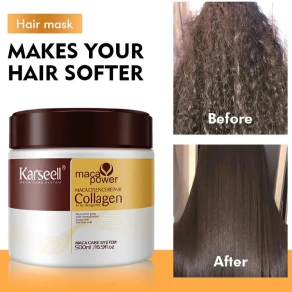 Karseell Collagen Hair Treatment Mask For All Hair Type - 500ml
