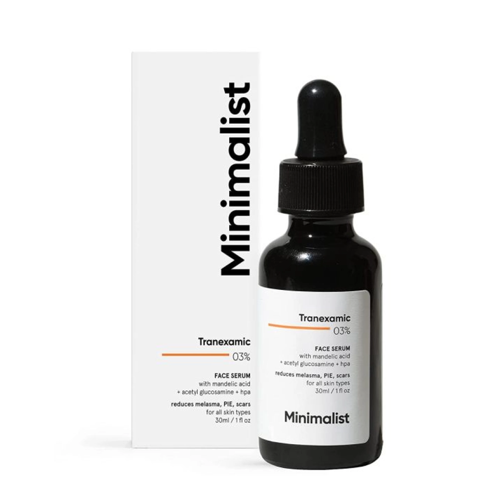 Minimalist 3% Tranexamic Acid Face Serum for Pigmentation & Acne Scars 30ml