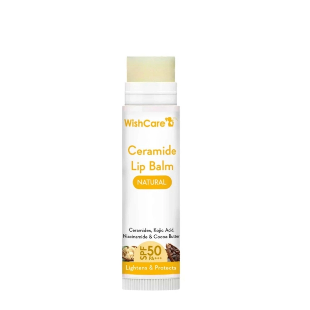 WishCare Ceramide Lip Balm with SPF 50 PA+++ (Untinted) 5ml