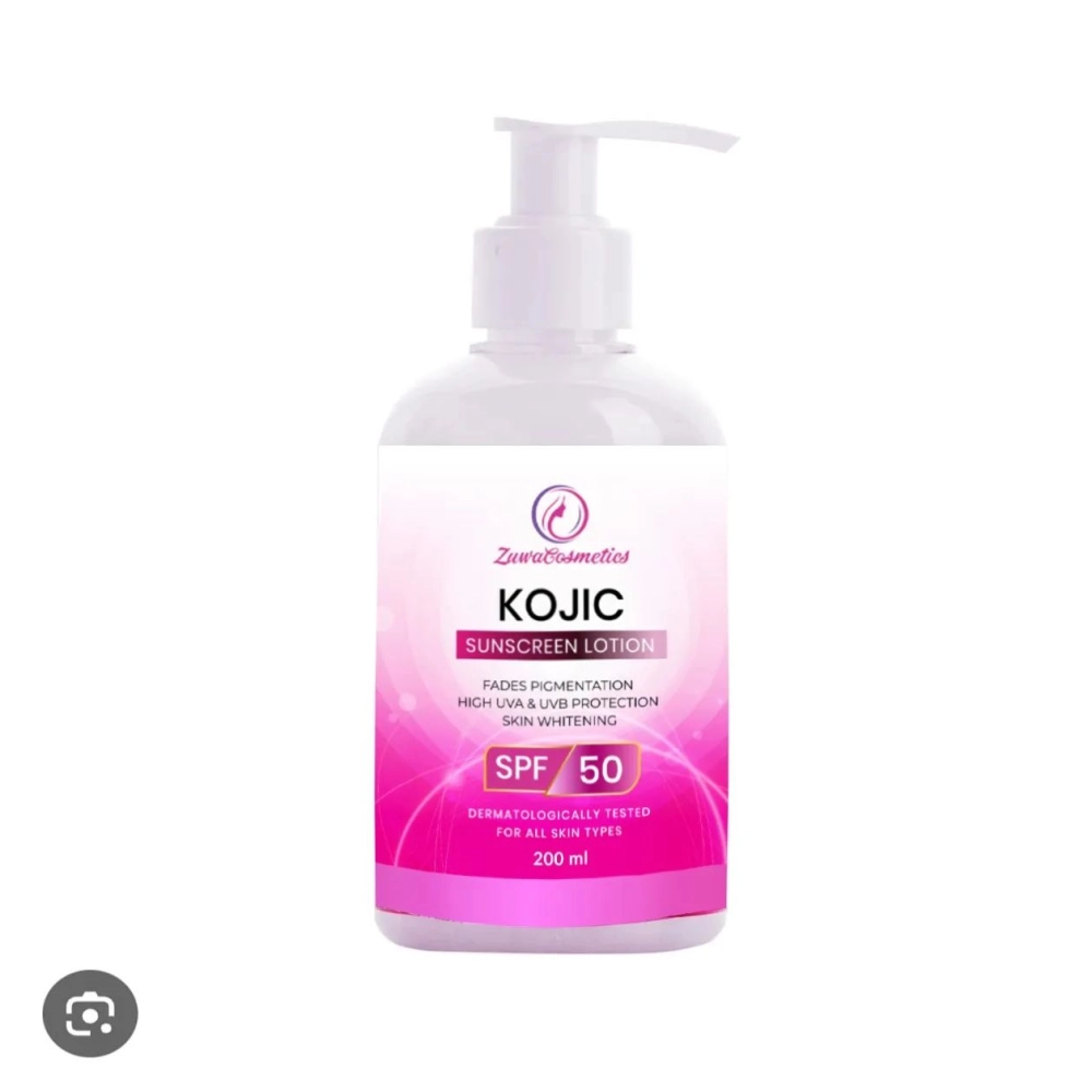 Zuwa Cosmetics Kojic Sunscreen Lotion Spf 50