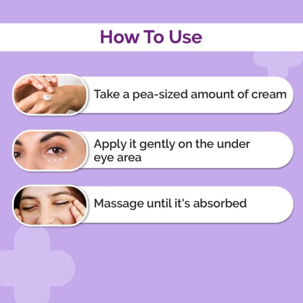 The Derma Co Snail Peptide 96 Under Eye Cream for Dark Circles and Puffiness - 15 Gm