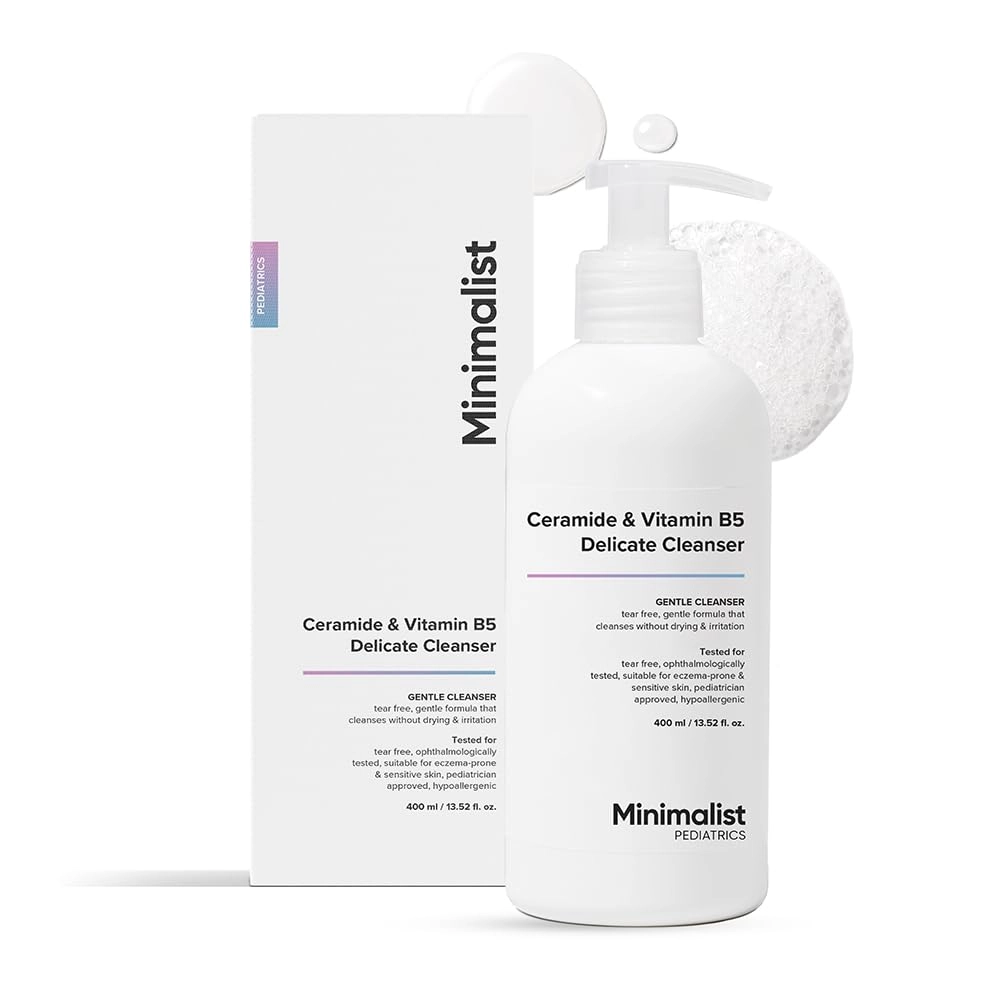 Minimalist Pediatrics Ceramide & Vitamin B5 Delicate Cleanser - 400ml