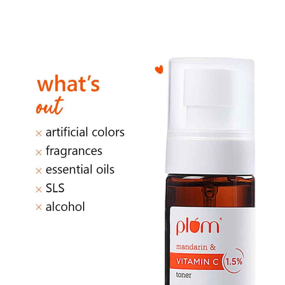 Plum 1.5% Vitamin C Face Toner with Mandarin - 100ml