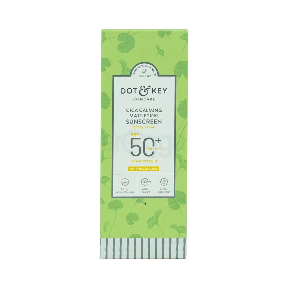 Dot & Key Cica & Niacinamide Mattifying Sunscreen SPF 50+ PA++++ 80g