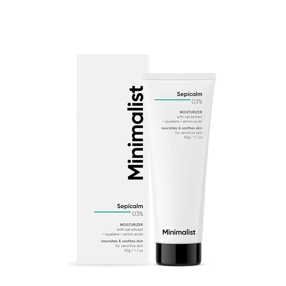 Minimalist Sepicalm 03% Moisturizer for Sensitive & Acne Prone Skin - 50 g
