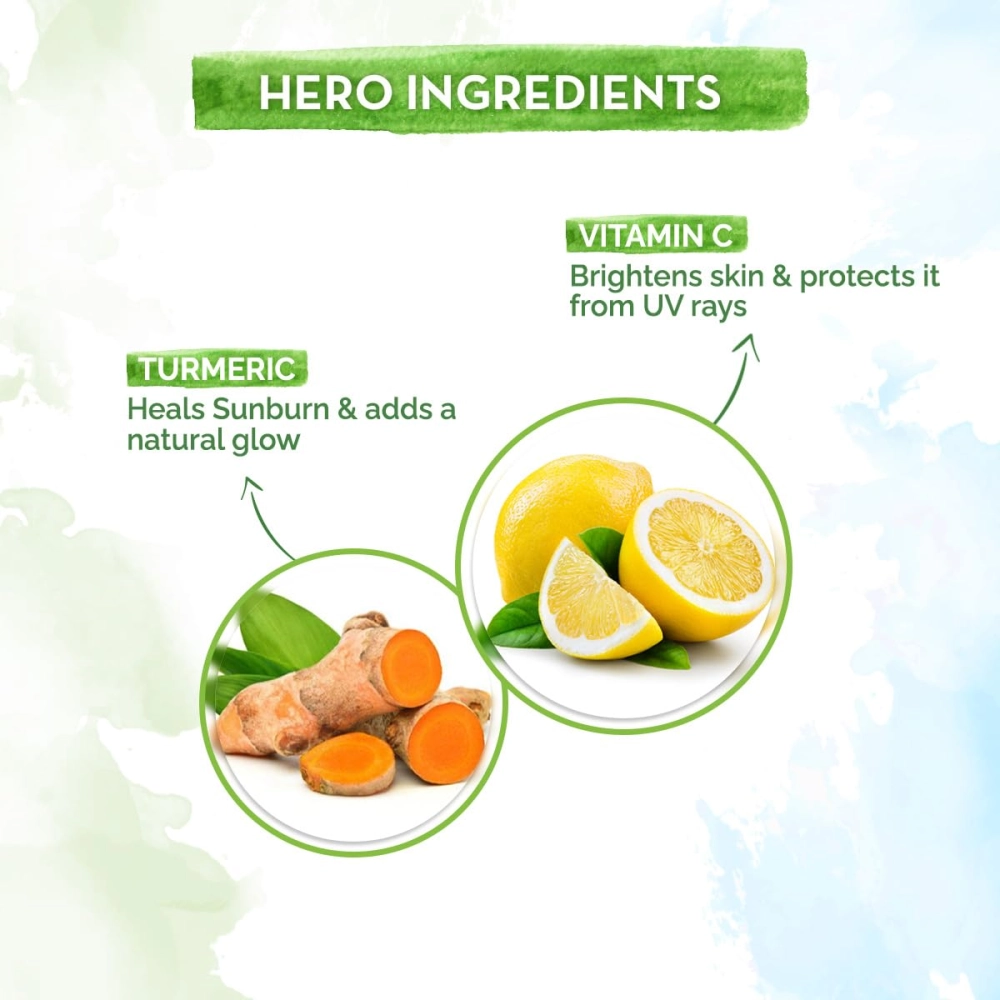 Mamaearth Vitamin C Daily Glow Sunscreen SPF 50 PA++++ 80gm