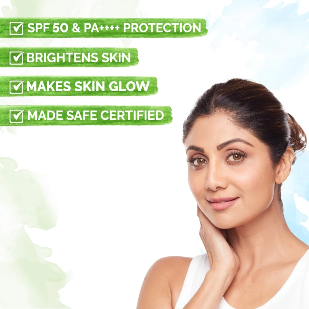 Mamaearth Vitamin C Daily Glow Sunscreen SPF 50 PA++++ 80gm