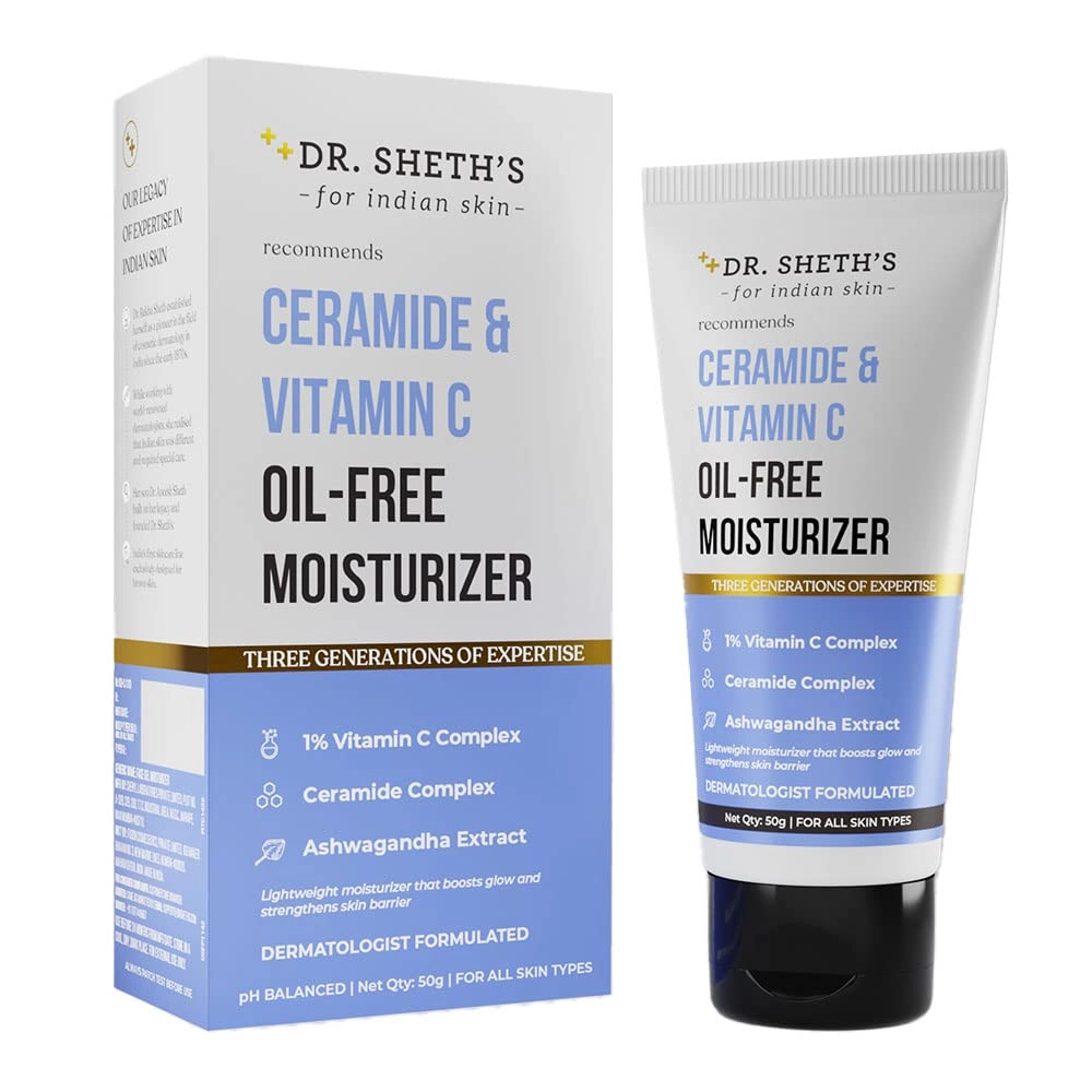 Dr Sheths Ceramide & Vitamin C Oil-Free Moisturizer - 50gm