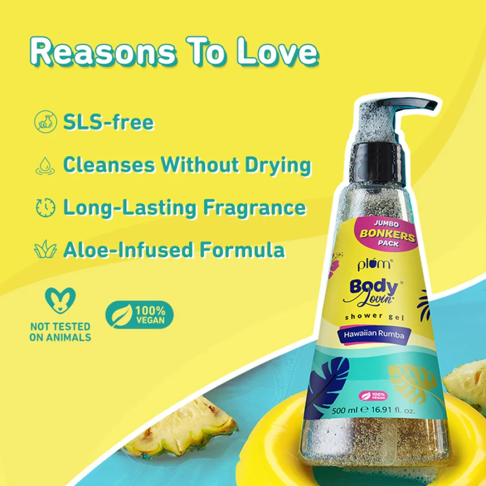 Plum BodyLovin' Hawaiian Rumba Shower Gel - 240ml