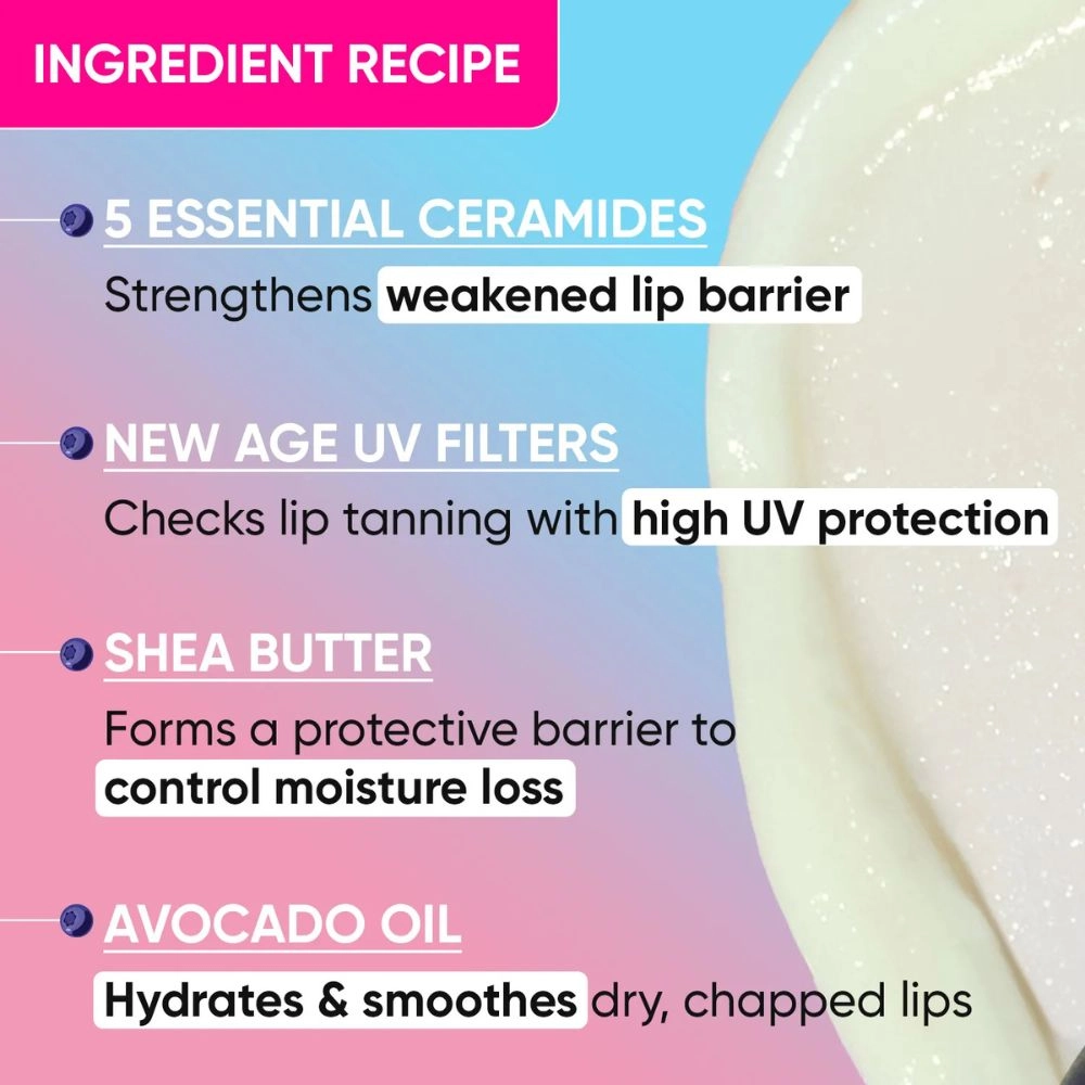 Dot & Key SPF 50+ Barrier Repair Hydrating Lip Balm Blueberry Bliss Non-Tinted 4.5g