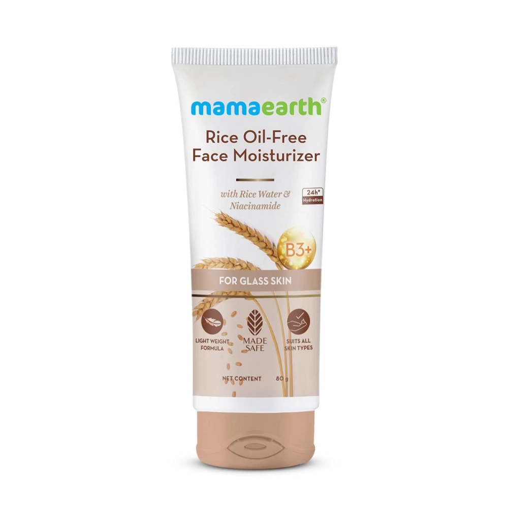 Mamaearth Rice Oil Free Face Moisturizer 80gm