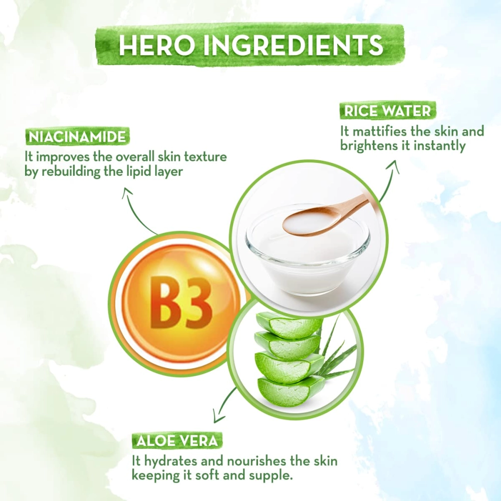 Mamaearth Rice Oil Free Face Moisturizer 80gm