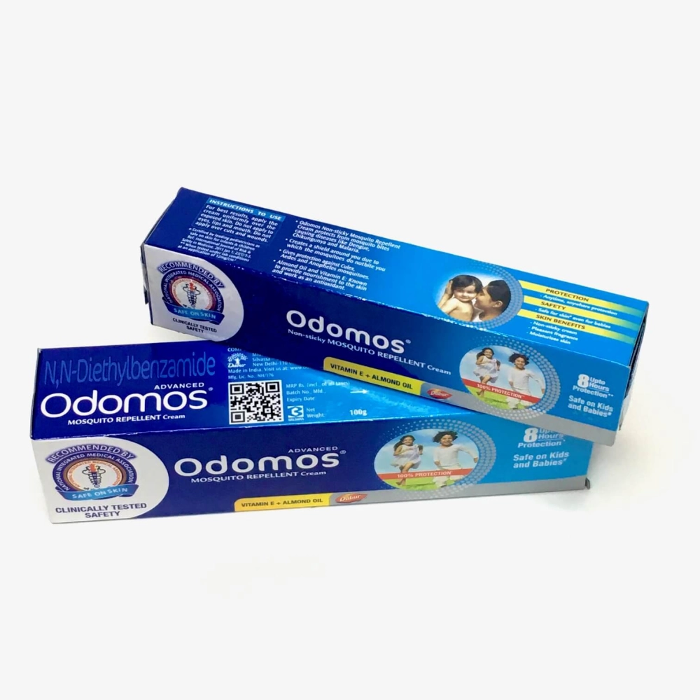 Dabur Odomos Naturals Non-Sticky Mosquito Repellent Cream - 23g