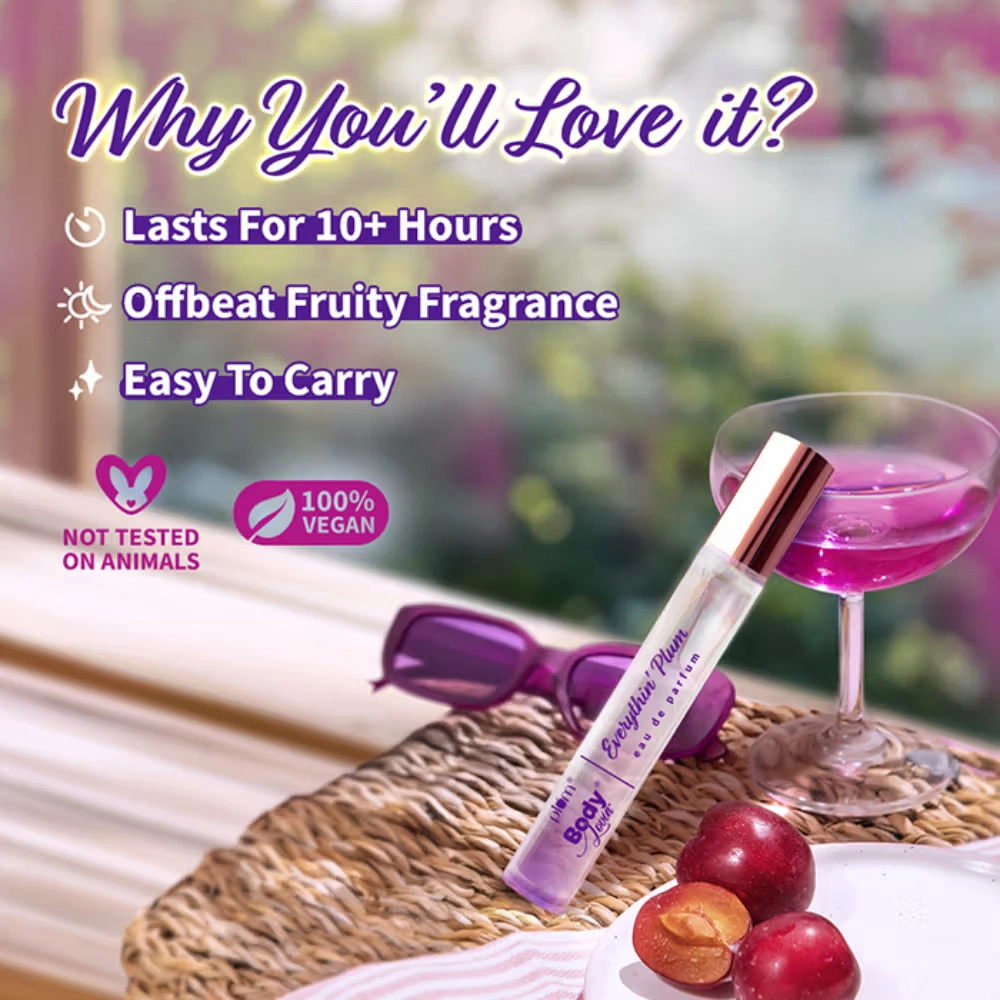 Plum BodyLovin Everythin Plum Eau De Parfum - Long Lasting Fruity Perfume For Her