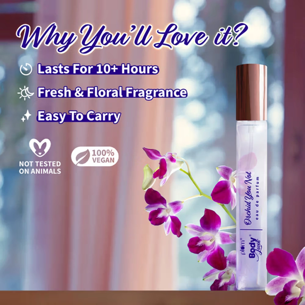Plum BodyLovin Orchid You Not Eau De Parfum - Long Lasting Fresh Floral Perfume For Her