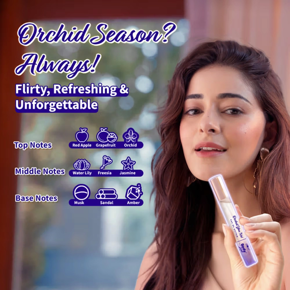 Plum BodyLovin Orchid You Not Eau De Parfum - Long Lasting Fresh Floral Perfume For Her