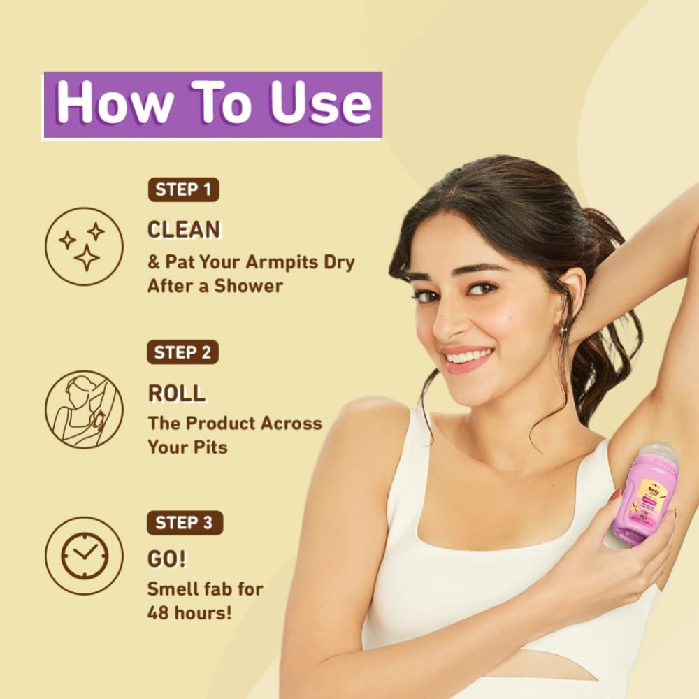 Plum BodyLovin Vanilla Vibes Deodorant Roll On 50ml