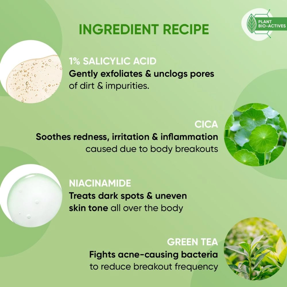 Dot & Key Cica + 1% Salicylic Exfoliating Shower Gel 250ml