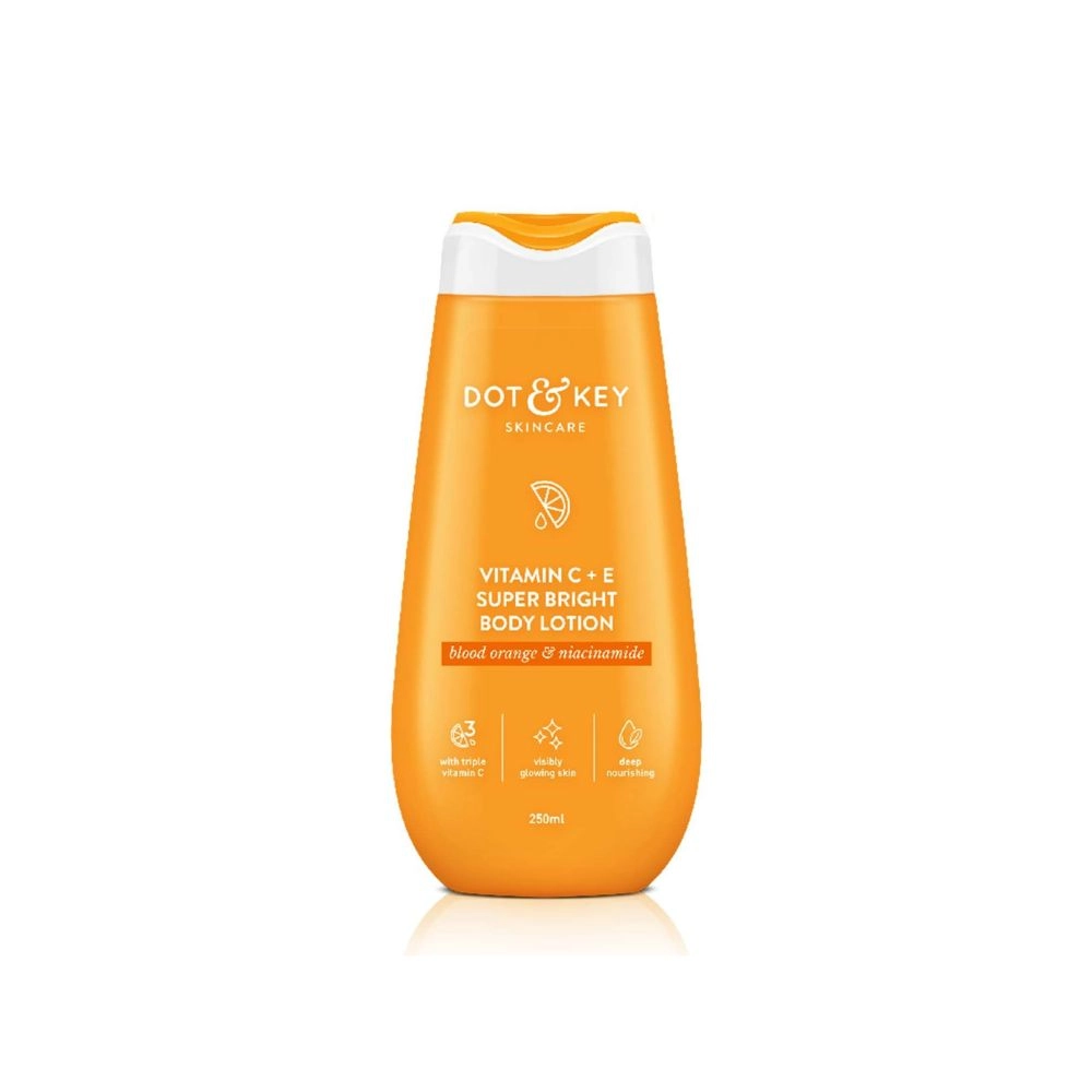 Dot & Key Vitamin C + E Body Lotion for Glowing Skin 250ml
