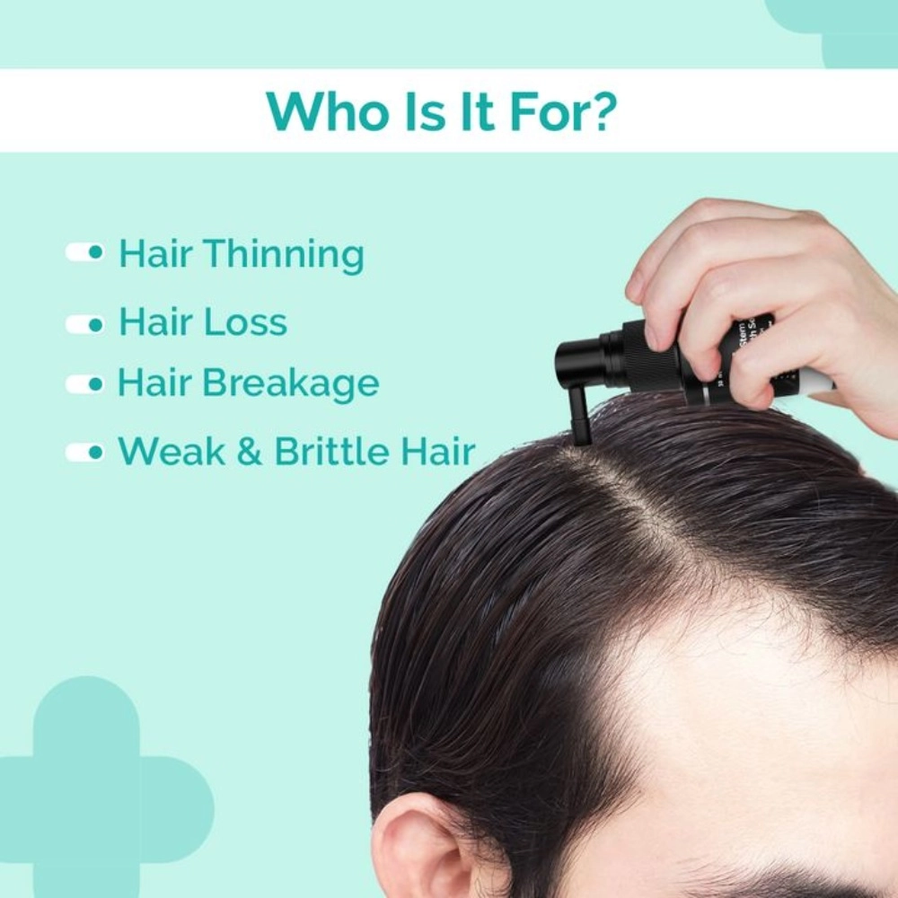 The Derma Co. 20% Actives Peptide-Stem Cell Hair Growth Serum With Foligen Analupe & Anagain for Hair Growth 30ml