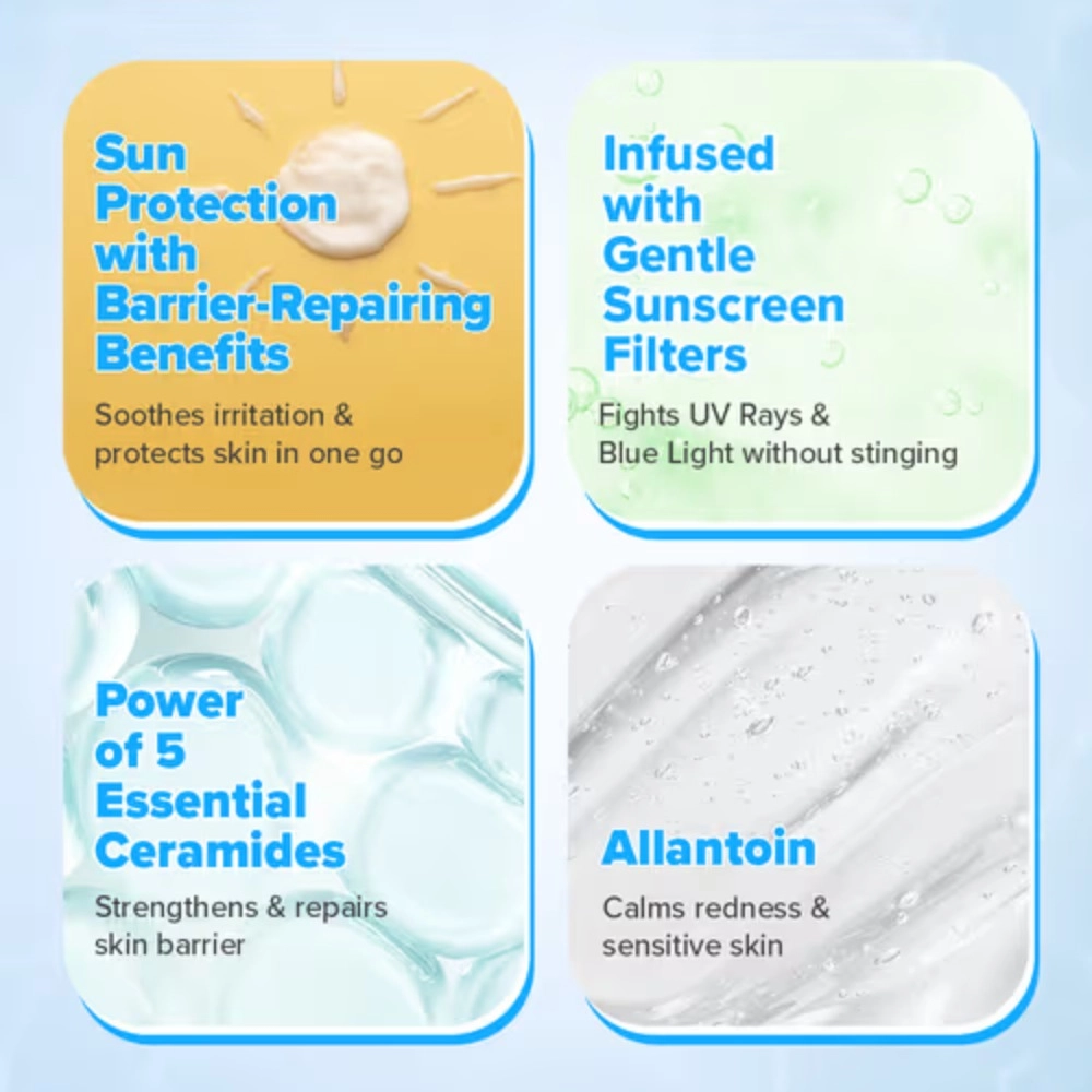 Aqualogica 5 Barrier + Repair Sunscreen SPF 50+ PA++++ UVA UVB 50gm