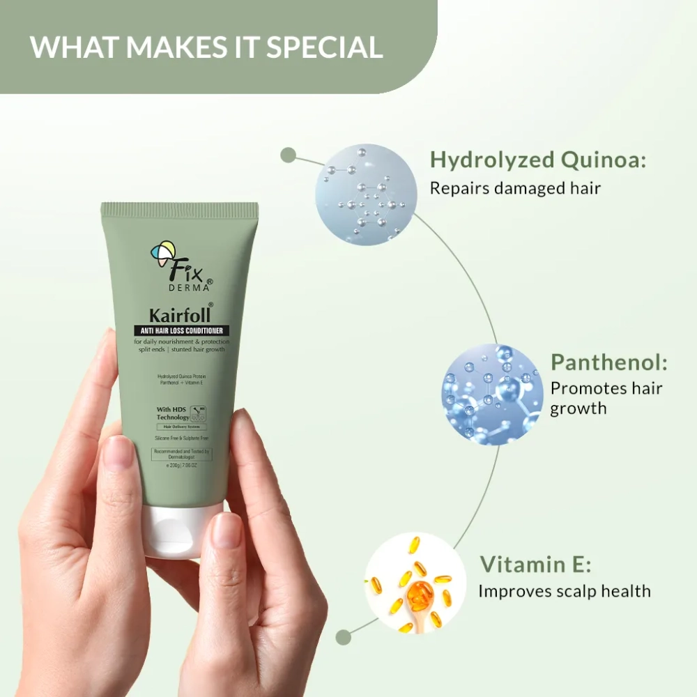 Fixderma Kairfoll Anti Hair Loss Conditioner - 200gm