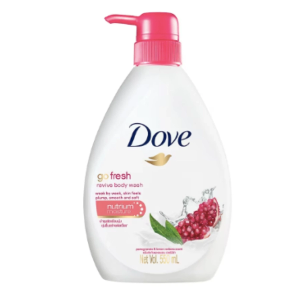 Dove Go Fresh Revive Body Wash Pomegranate 550ml
