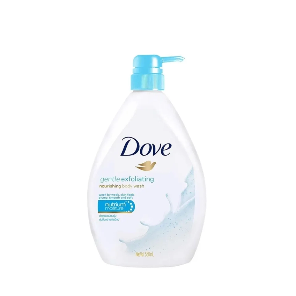 Dove Gentle Exfoliating Nourishing Body Wash -550ml