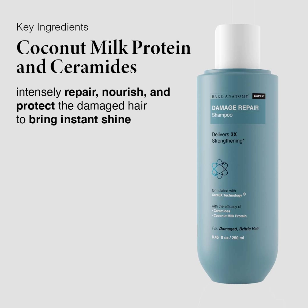 Bare Anatomy Damage Repair Shampoo - 250ml
