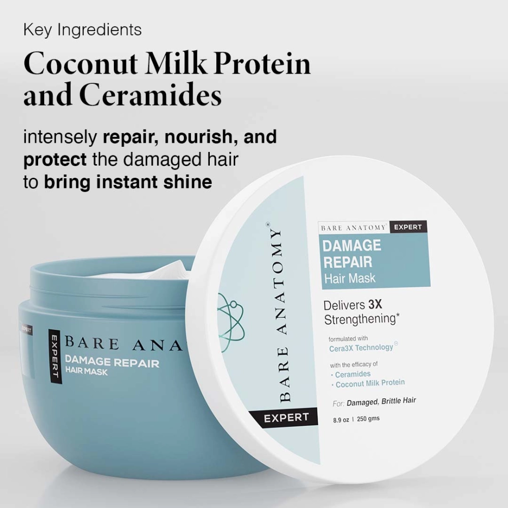 Bare Anatomy Damage Repair Hair Mask 250gm