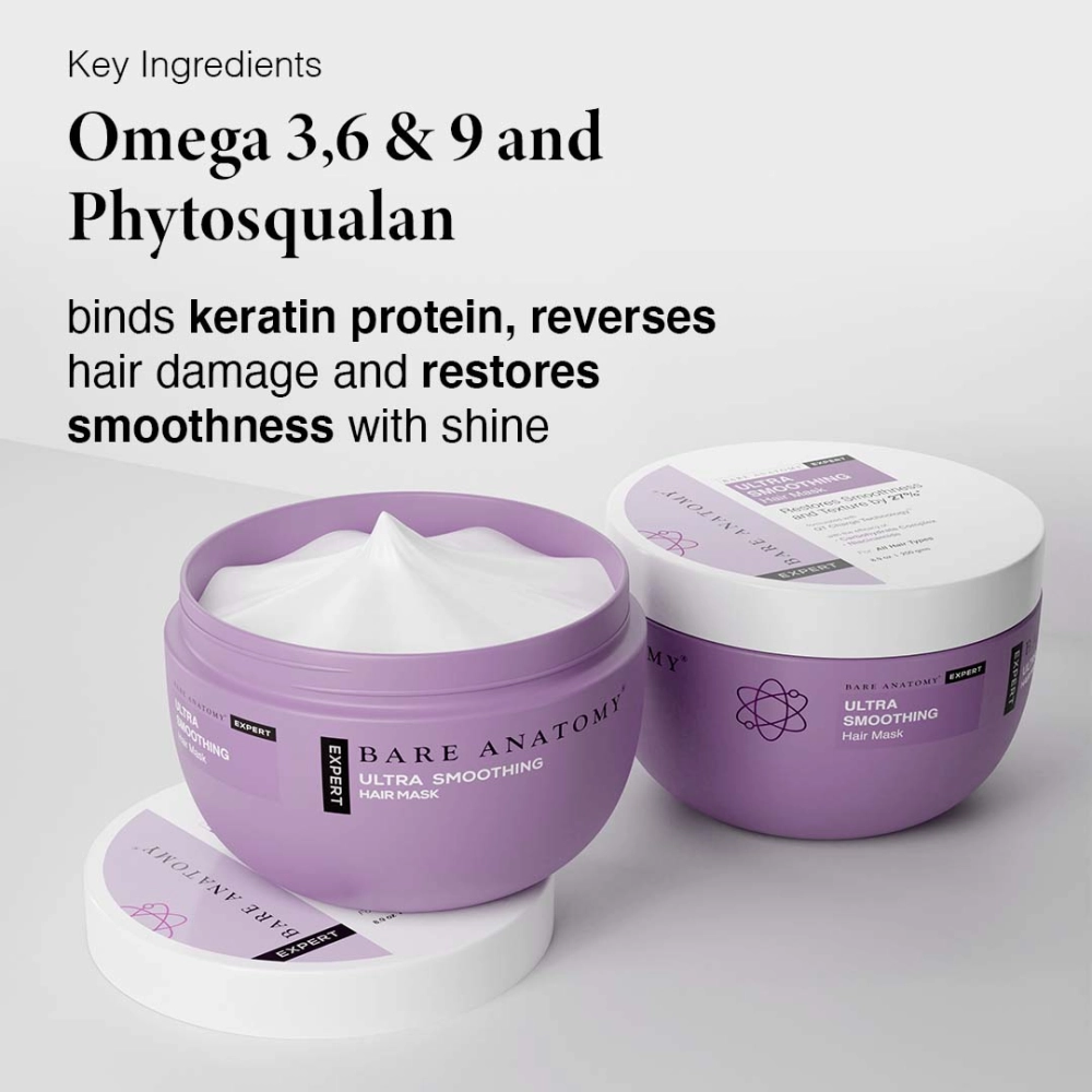 Bare Anatomy Ultra Smoothing Hair Mask 250gm