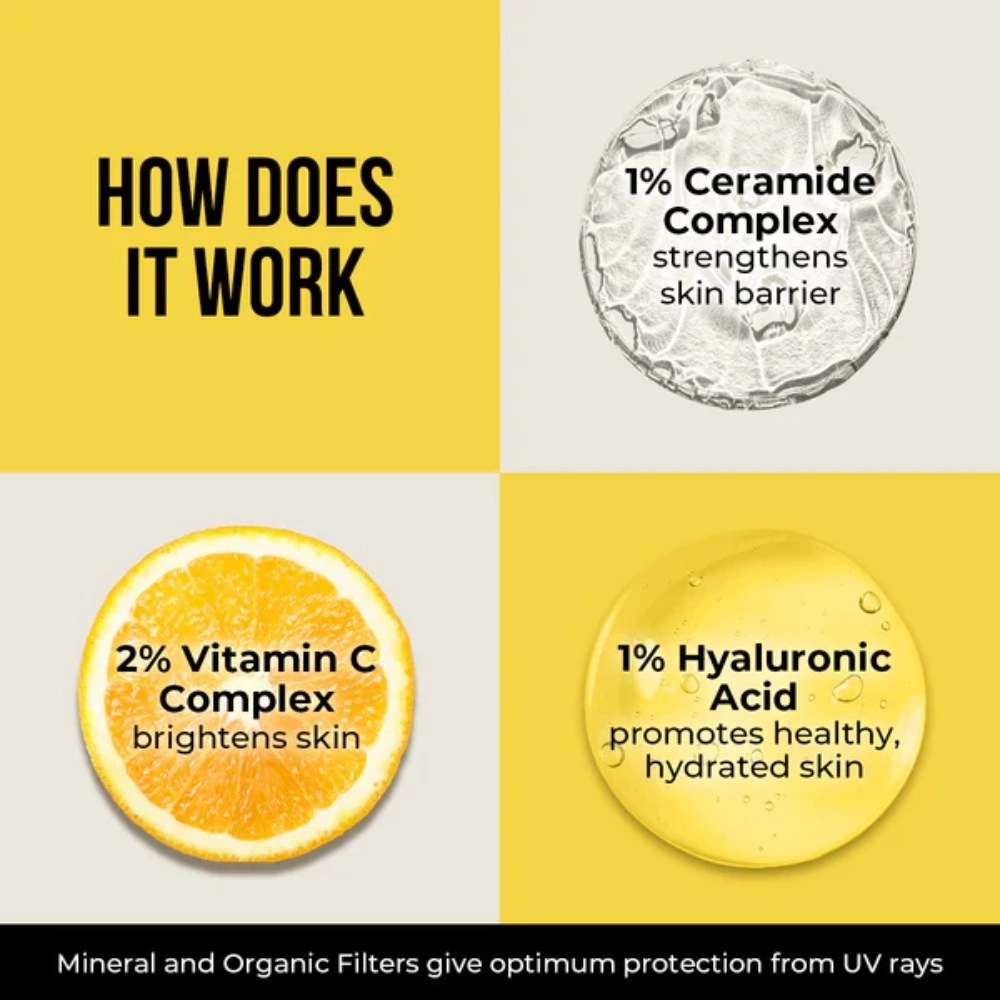 Dr. Sheth’s Ceramide & Vitamin C Sunscreen 80gm