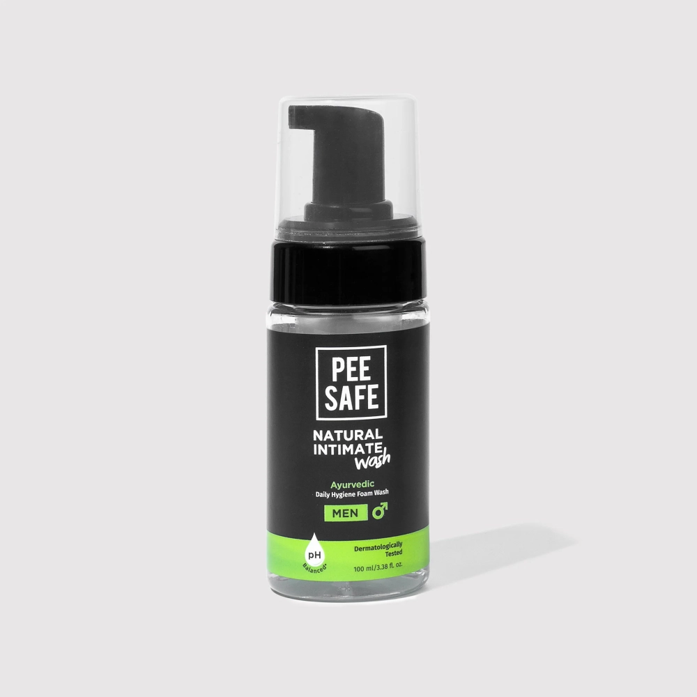 Pee Safe Natural Intimate Wash for Men with Ayurveda Extracts - 100ml